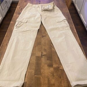 American Eagle Outfitters Light Tan Cargo Pants